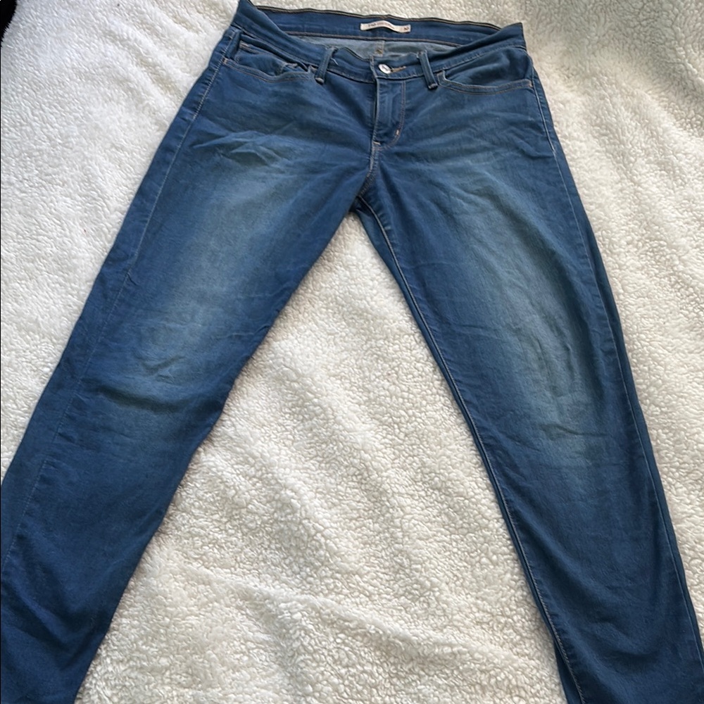 Levi's Blue Skinny Jeans with Stretch